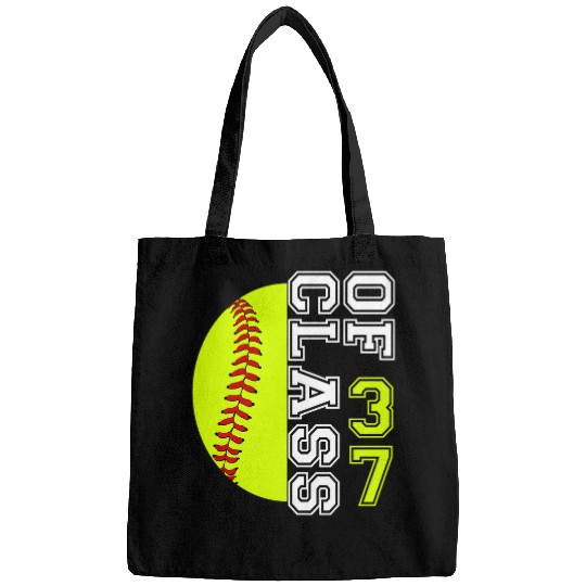 Back To School Class of 2037 HandPrint Kindergarten Softball Bags