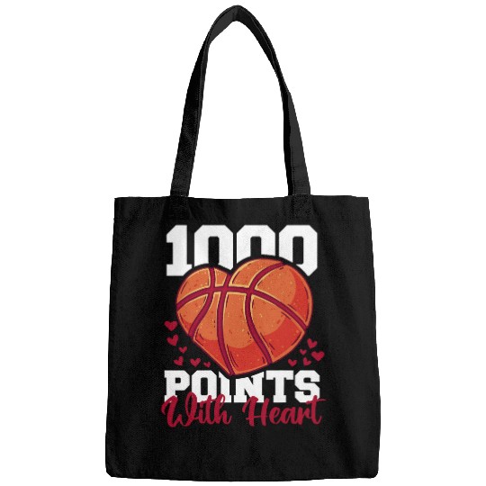 1000 Points Basketball Scorer High School Basketball Player 25 Bags