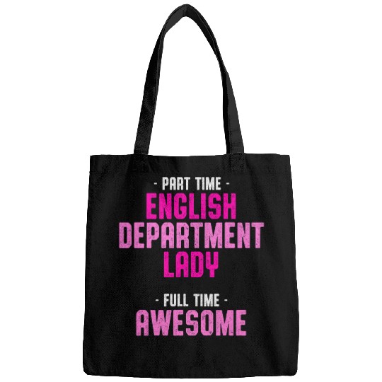 English Department Teacher School Staff 3 Bags