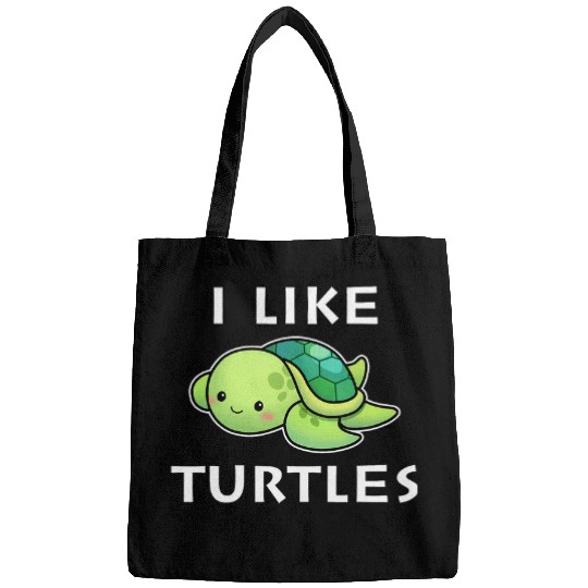 Turtle Pet I like Turtles Tortoise Sea Animal Funny Gift 4 Bags