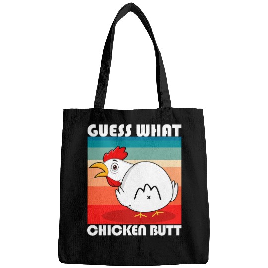 Chicken Lover Funny crazys Chicken Butt For Men Women Hen Farmer Lover Bags