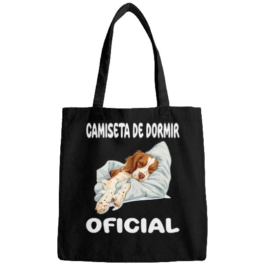 Brittany Spaniel Dog Official Sleep  Pajamas Nightgown Bags