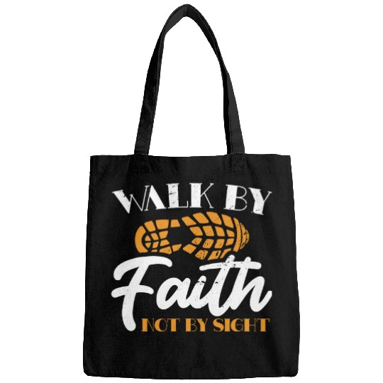 Walk By Faith Not By Sight Christian Jesus Christ Bags