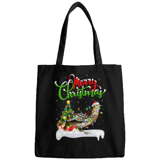 Funny Quail Bird Lover xmass Lighting Quail Christmas Bags