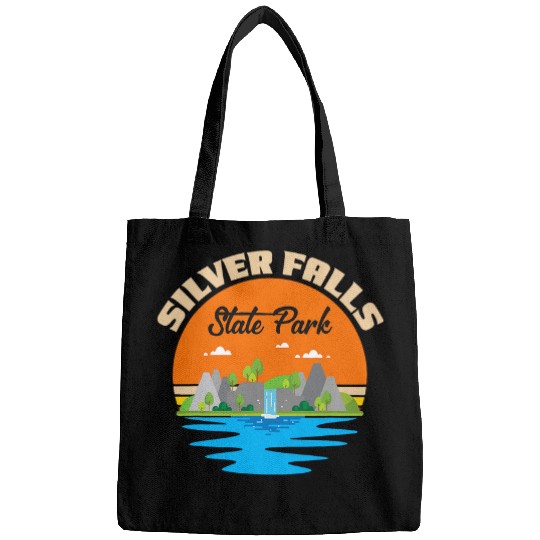 Oregon State Park Souvenir Silver Falls Waterfall Hike Bags