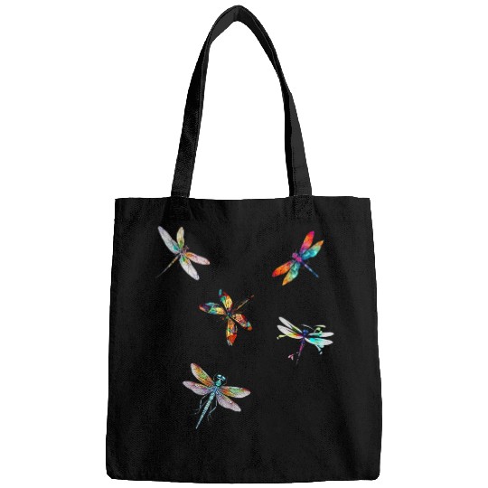 Colorful Dragonfly Artwork Design 21 Bags