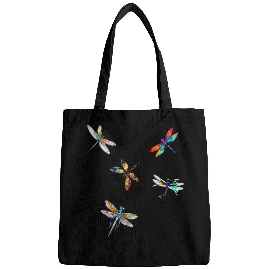 Colorful Dragonfly Artwork Design 21 Bags
