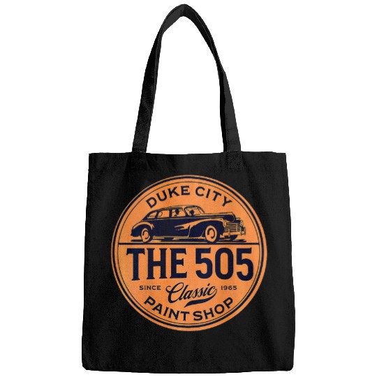 ABQ New Mexico Classic Art on Back Nickname Duke City Bags