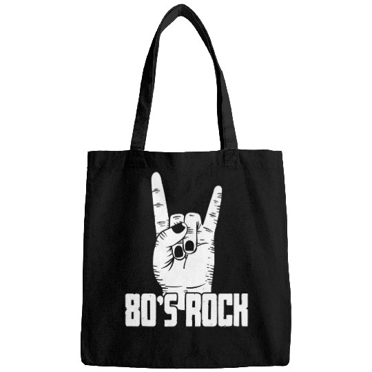 80s Rock Hand Sign Band Musician Rock Concert Bags