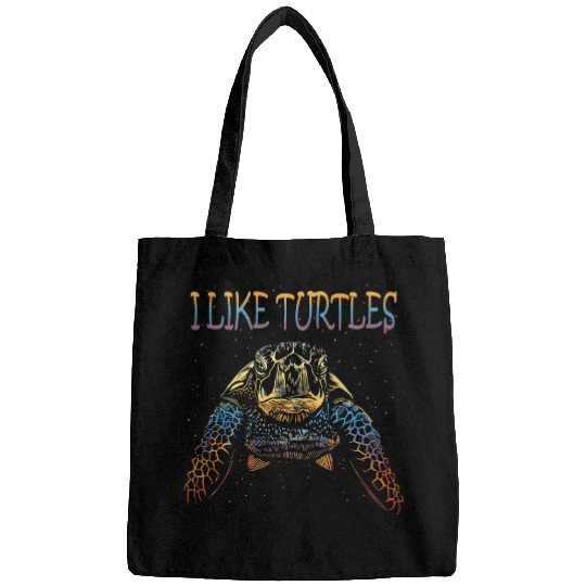 Turtle Pet I Like Turtles Tortoise Funny Turtle Pet Owner Bags