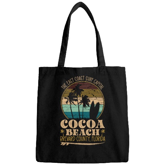 vintages Cocoa Beach Florida The East Coast Surf Capital Bags