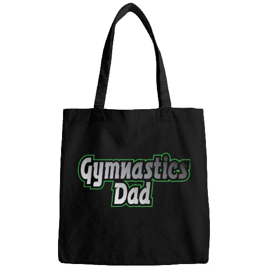 Gymnastics Dad Proud Father Gymnast Girl Gymnast Boy Bags