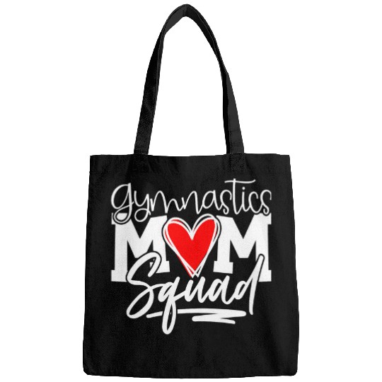 Gymnast Squad Acrobat Rhythmic Acrobatic Love Gymnastics Mom Bags