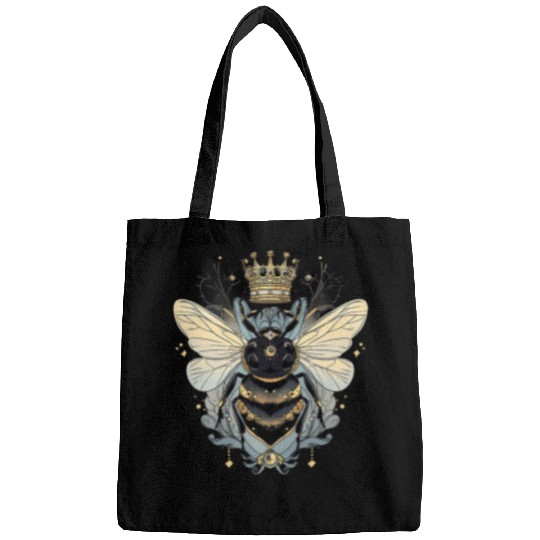 Queen bee and Honey Beekeeper Beekeeping 2 Bags