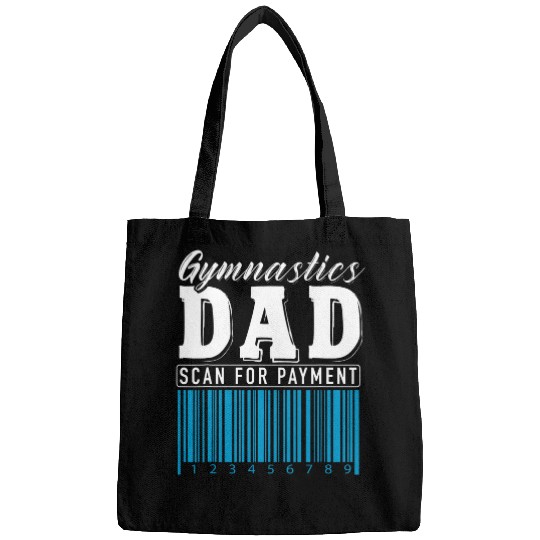Gymnastics Dad Scan For Payment Funny Bags