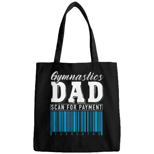 Gymnastics Dad Scan For Payment Funny Bags