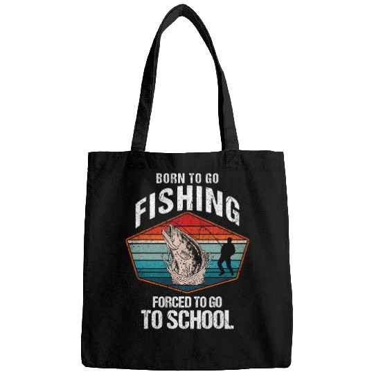 vintages Retro Sun Freshwater Trout Fishing Fisherman Angler Bags
