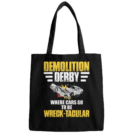 Demolition Derby Race Car Drivers Racing Crashing Driver 216 Bags