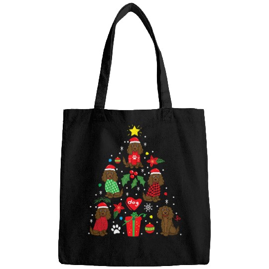 Boykin Spaniel Christmas Ornament Tree Dog Mom Bags