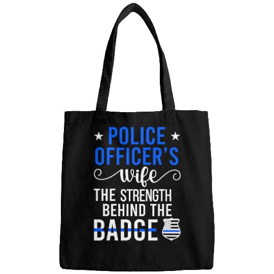 Police Officer Wife Of A Police Officer Proud Police Wife Bags