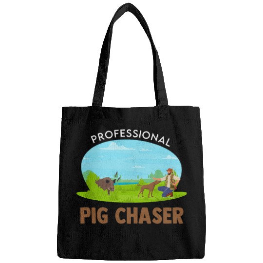 Boar Hunting Pig Chaser Hunting Season Wild Boar Hunter Bags
