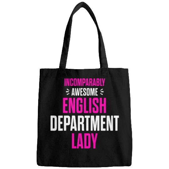 English Department Teacher School Staff 40 Bags