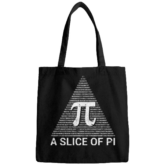 A Slice Of Pi Day Math Lover Mathematics Teacher Geek Nerd Bags