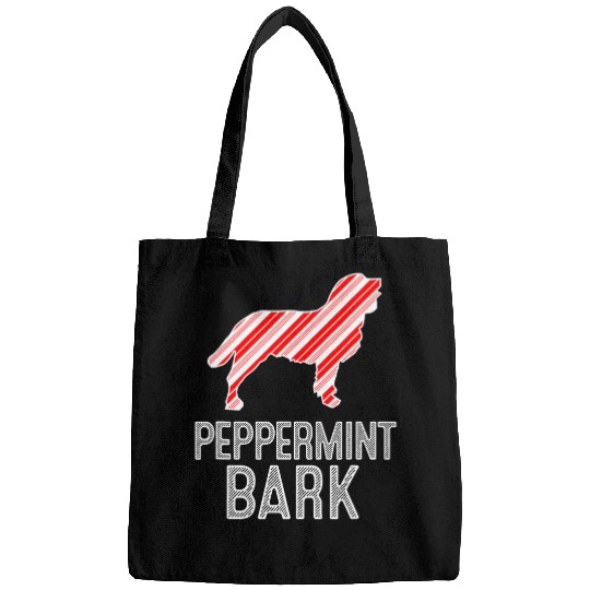 American Water Spaniel Peppermint Bark Christmas Dog Bags