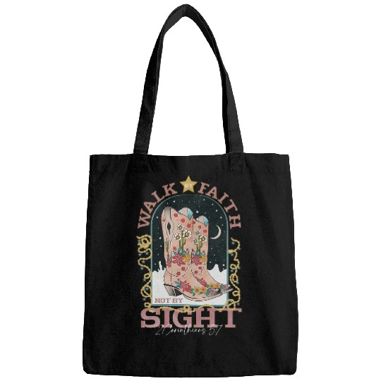 Walk By Faith Not By Sight 2 Corinthians 57 Christian Bags
