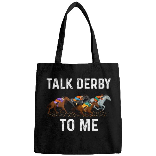 Horse Lover derby day party talk derby to me horsing race 26 Bags