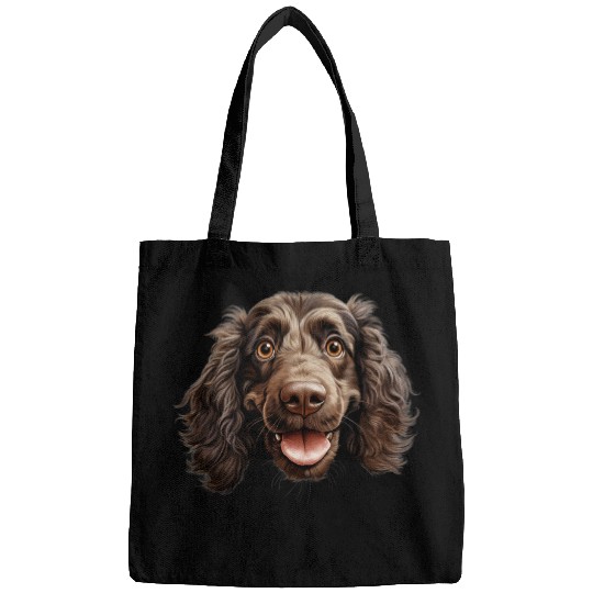 Boykin Spaniel Puppy Dog Wanting Cuddles Bags