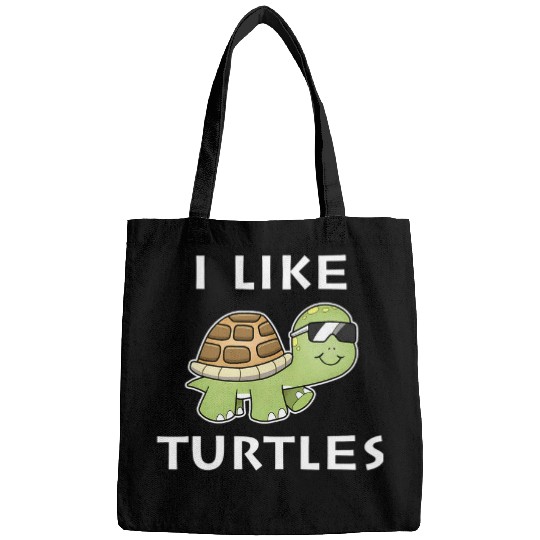 Turtle Pet I like Turtles Tortoise Sea Animal Funny Gift 3 Bags