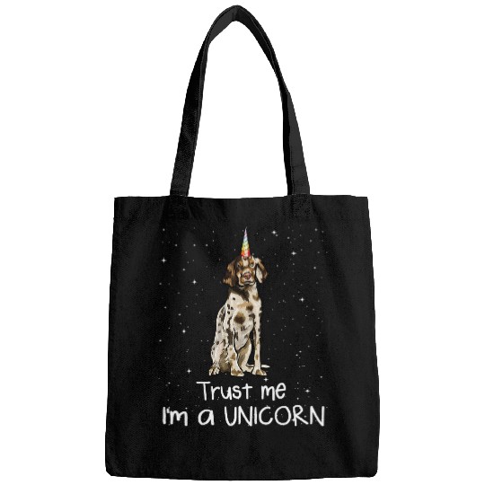 Believe Me Im A Unicorns Dog English Setter Bags