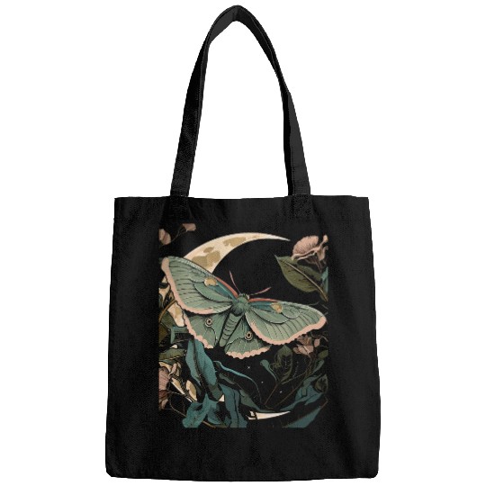 Cottagecore Moth Fairycore Aesthetic Women Men Bags