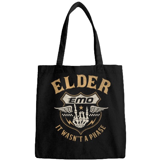 Emo Rock Elder Emo It Was Never A Phase for Emo Music Fans Bags