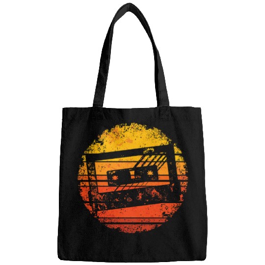 1980s Eighties Generation 80s Music Lover Retro Cassette Bags