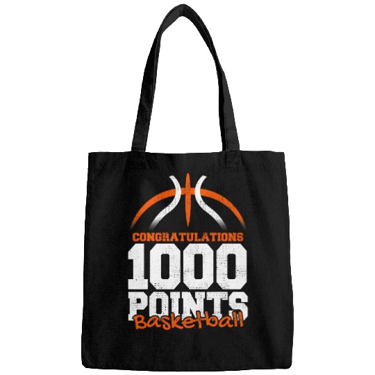 1000 Points Basketball Scorer High School Basketball Player 5 Bags