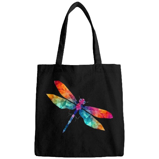 Colorful Dragonfly Artwork Design 22 Bags