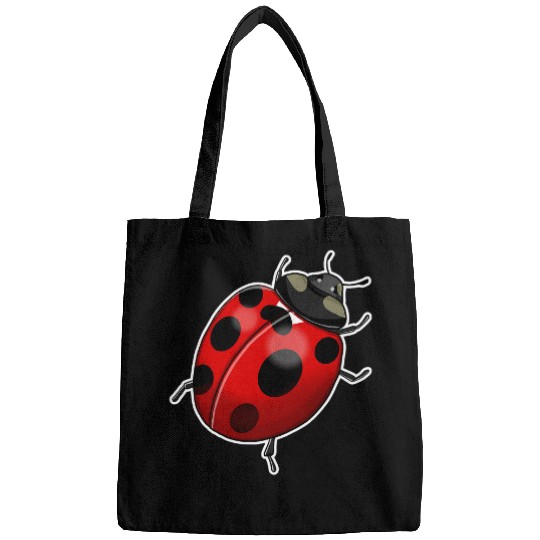 Insect Lover Ladybug Insect Biologist Ladybird Bags