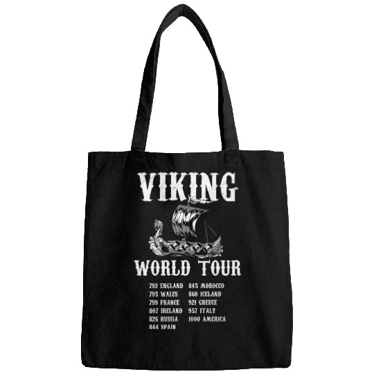 Viking World Tour Norse Mythology Nordic Historical Era Bags