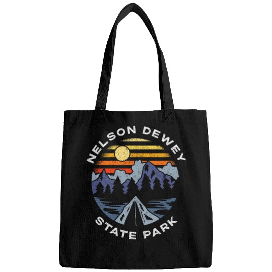 Nelson Dewey State Park Wisconsin Vacation Camping Souvenir Bags