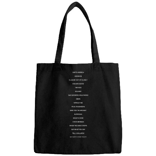 Eminem Song List Rap Hip Hop Music by Rock Off Bags