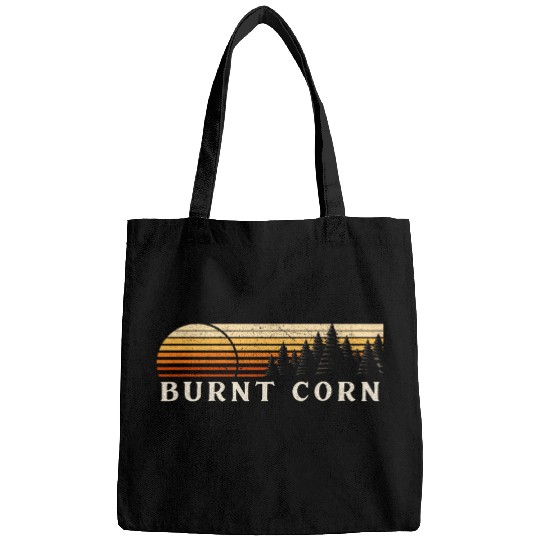 Lacrosse Gift Burnt Corn AL vintages Evergreen Sunset Eighties Retro Bags