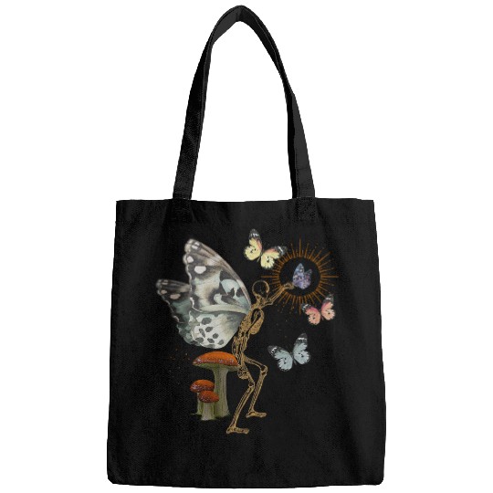 Fairy Skeletton Butterfly Fairycore Aesthetic Cottagecore Bags
