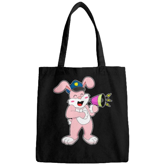 Rabbit Cop Microphone Police Bags