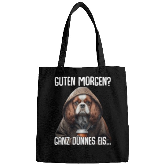 Good Morning Muffel Cavalier King Charles Spaniel Bags