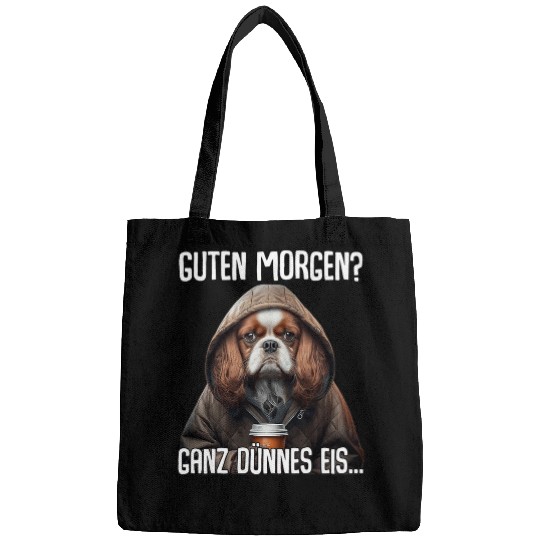 Good Morning Muffel Cavalier King Charles Spaniel Bags