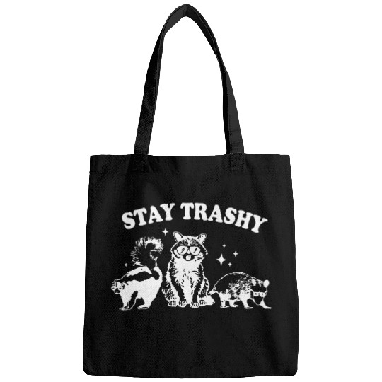 Raccoon Pet Stay Trashy Raccoon Opossum Skunk Bags