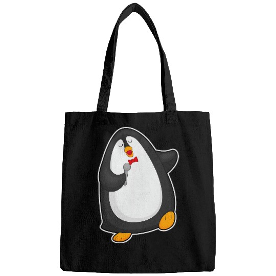 Penguin Pet Singer Microphone Music 2 Bags