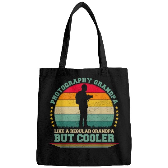 Photography Grandpa Like A Regular Grandpa Fathers Day Bags